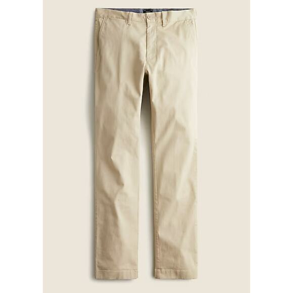 J.Crew 1040 Athletic Tapered-Fit Tech Pants Mens W34 L32 Tan Performance AU209 - Picture 4 of 11